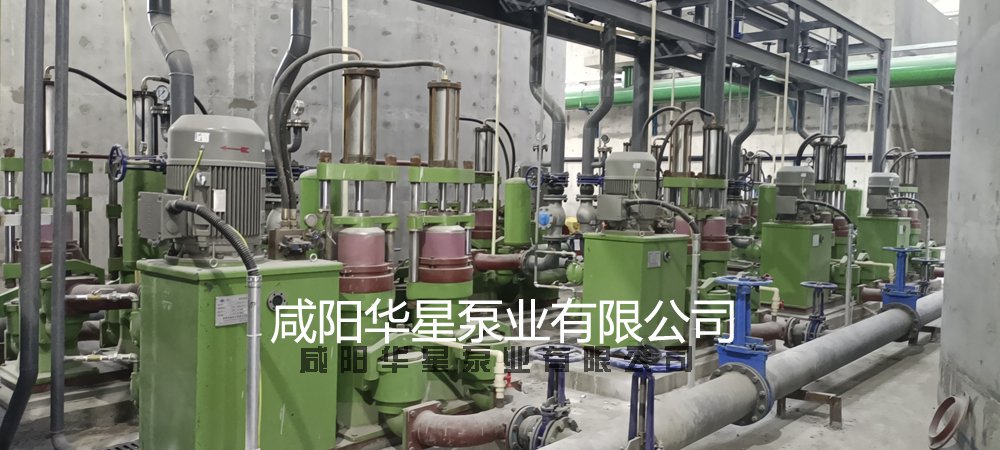 洗煤廠壓濾機(jī)專用柱塞泵使用現(xiàn)場(chǎng)